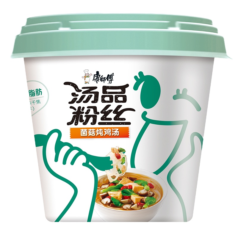 SNWQ康师傅粉丝杯菌菇炖鸡汤12杯/箱 按箱起售