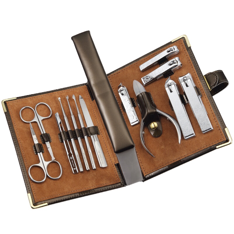 777(THREE SEVEN) NTS-6027指甲刀套装 指甲剪指甲钳修容美护组合13件套 单套装