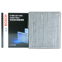 博世(BOSCH)双效防PM2.5活性炭空调滤清器0986AF4058(别克凯越1.6i/1.8i/大众捷达)