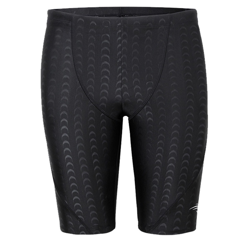 游泳裤男士防尴尬平角泳裤专业大码五分泳裤套装速干温泉泳裤