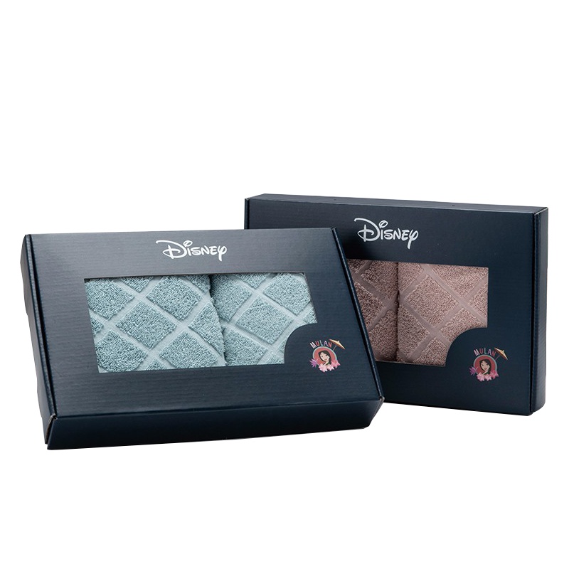 竹印象 毛巾2条装 ZD-01002 迪士尼木兰毛巾套装 33cm*70cm/80g(单位:件)