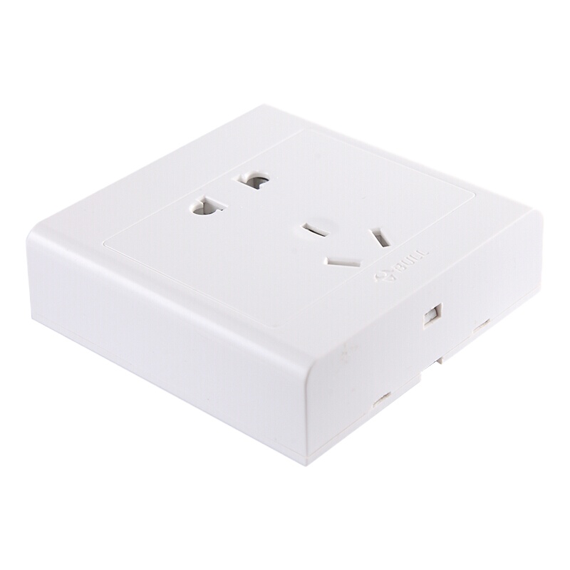 公牛 五孔明装面板(1个)