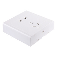 公牛 五孔明装面板(1个)