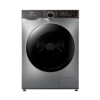 美的(Midea)MG100K3 滚筒洗衣机全自动 10公斤变频 DD直驱电机 除菌蒸汽洗 智能家电 95度筒自洁