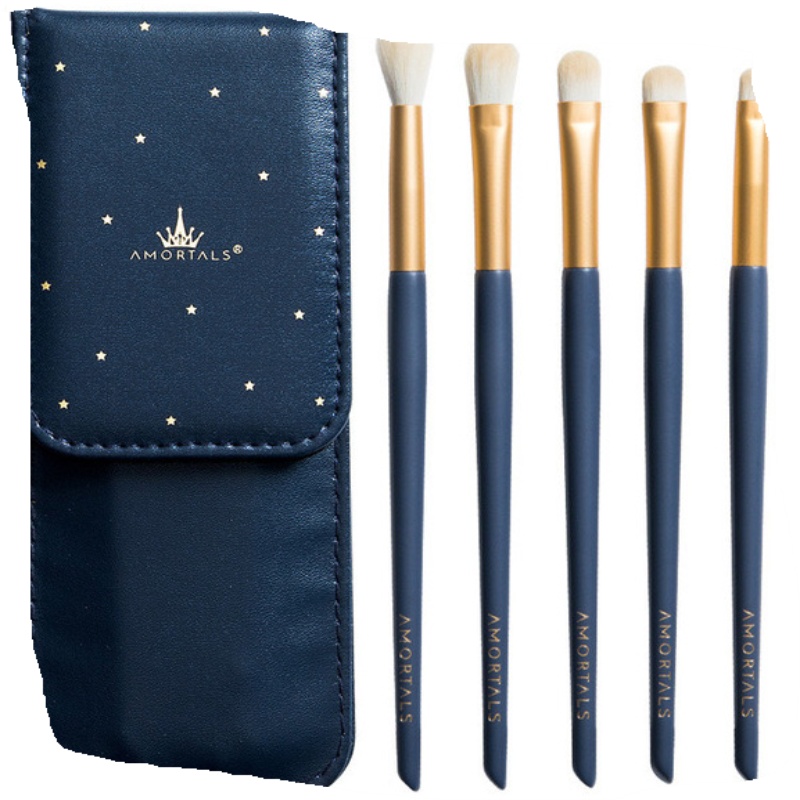 韩国AMORTALS尔木萄眼影刷软毛眼部平价化妆刷套装超柔软便携支装