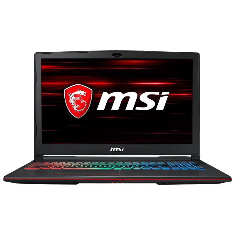 微星(msi)GP63 006 15.6英寸120Hz 3ms电竞屏游戏本笔记本电脑 (I7-8750H 8GB 1TB+128GB GTX1060 6GB 赛睿七彩背光键盘)