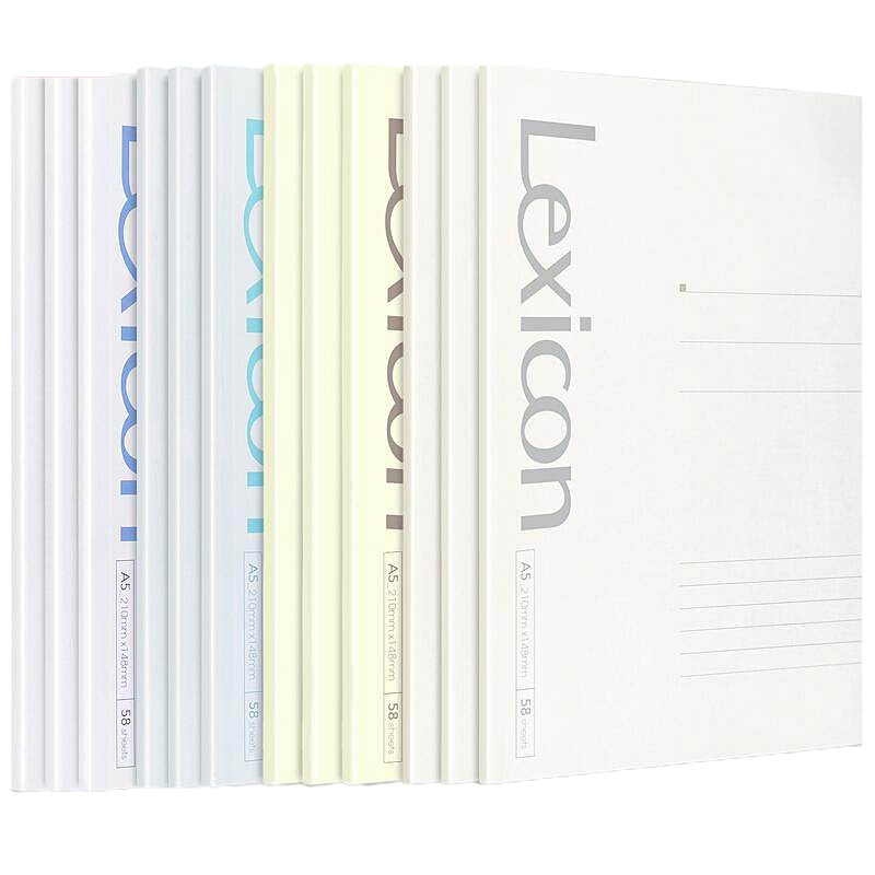 得力(deli) M 7984办公胶装本(混)-58张-A5(本)