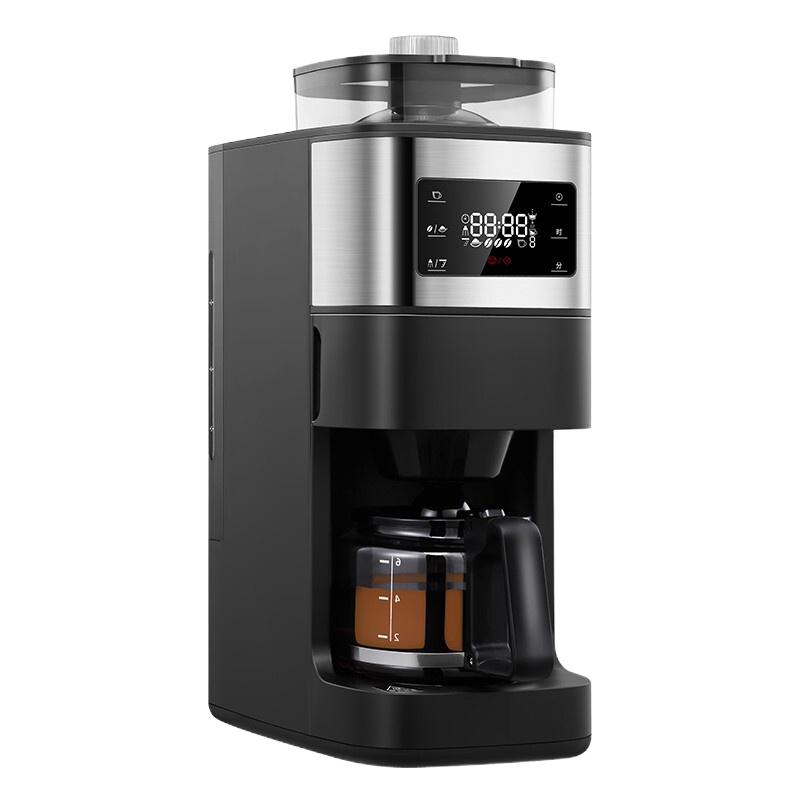 松下(Panasonic)咖啡机NC-A701可拆卸式 触控式屏幕 豆粉两用 自动清洗 咖啡机