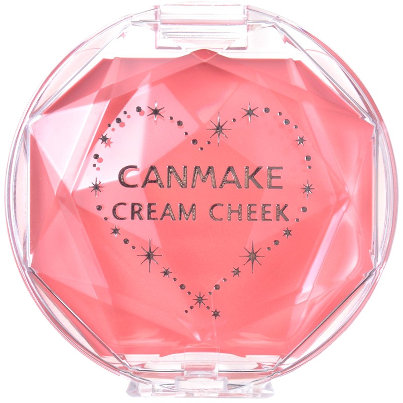 [腮红必备]日本CANMAKE井田 霜状腮红 自然水润 #7号珊瑚红腮红2.3g 色泽自然亮丽