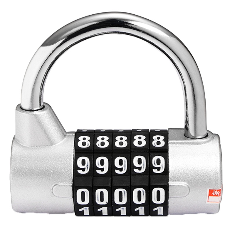 阿斯卡利健身房密码锁挂锁柜子柜锁儿童家用锁子学生寝室宿舍小锁头可爱