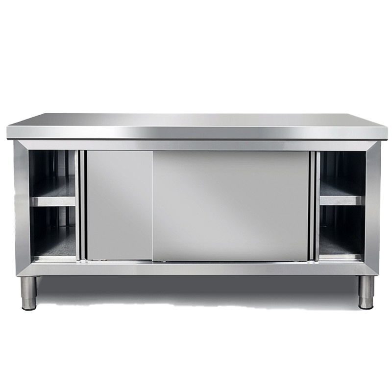 百斗鑫 套装工作台双通四门 180*80*80银色