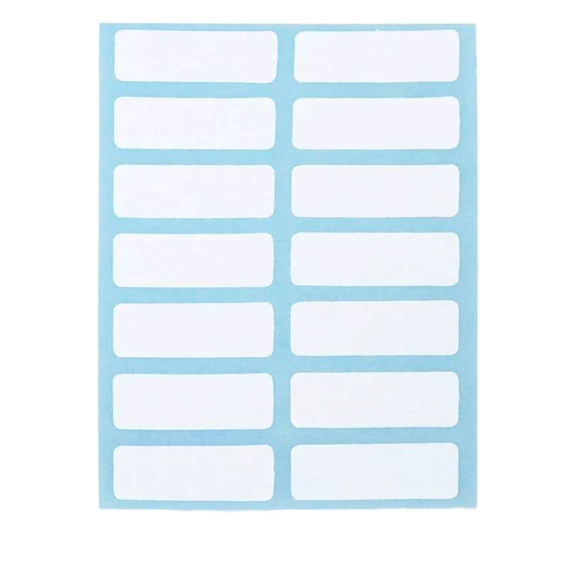 得力自粘性标贴(13*38mm) 7180（10本装）