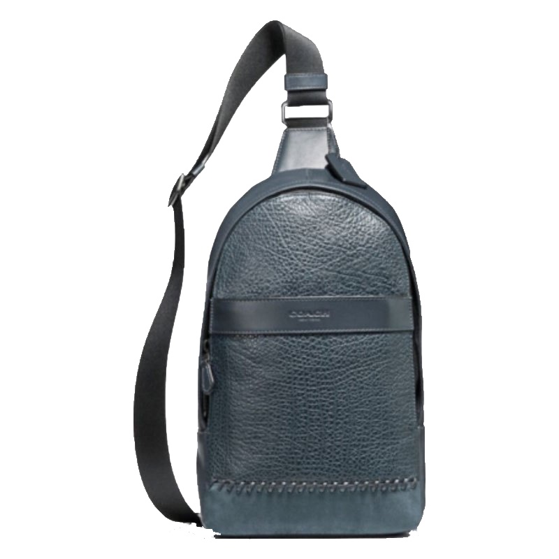 [直营]COACH 蔻驰charles系列真皮男士单肩包斜挎包胸包男包 欧美时尚