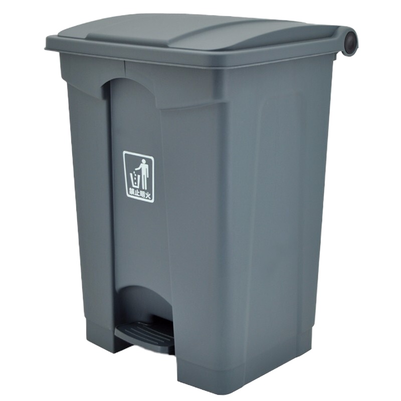 良维 带盖垃圾桶 80L