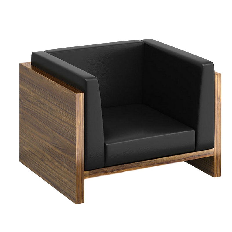 逐鹿中原办公沙发 接待会客沙发ZR-277简约现代 单人位 颜色备注