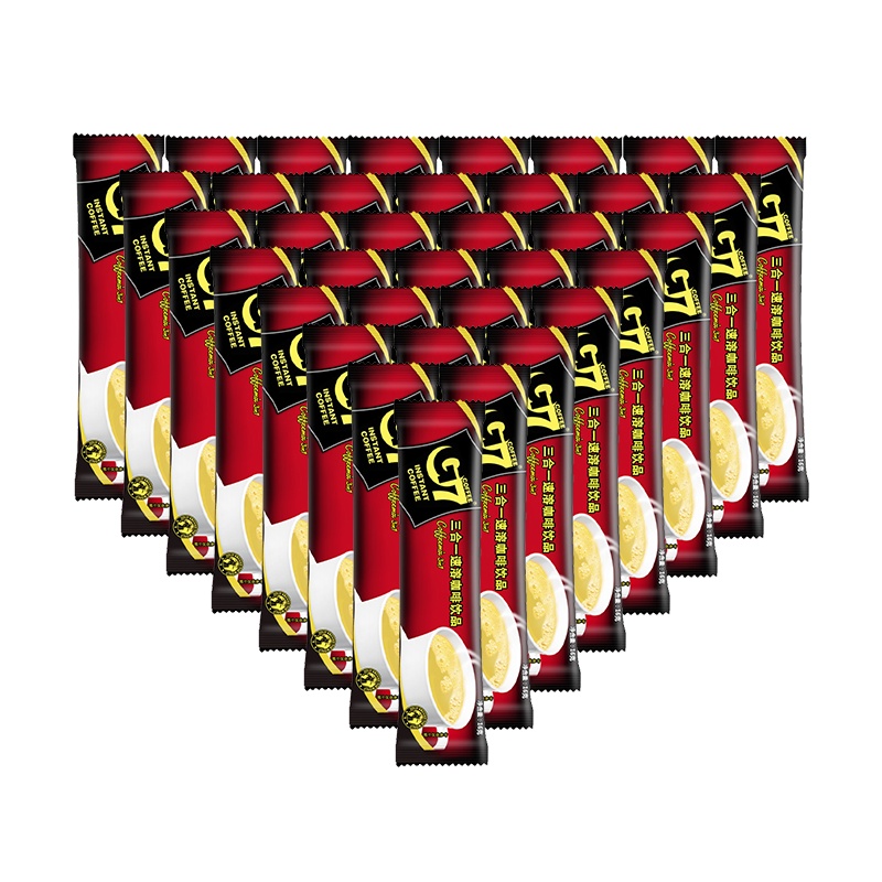 越南进口中原G7 coffee原味咖啡三合一速溶咖啡粉100条试饮小条装散装