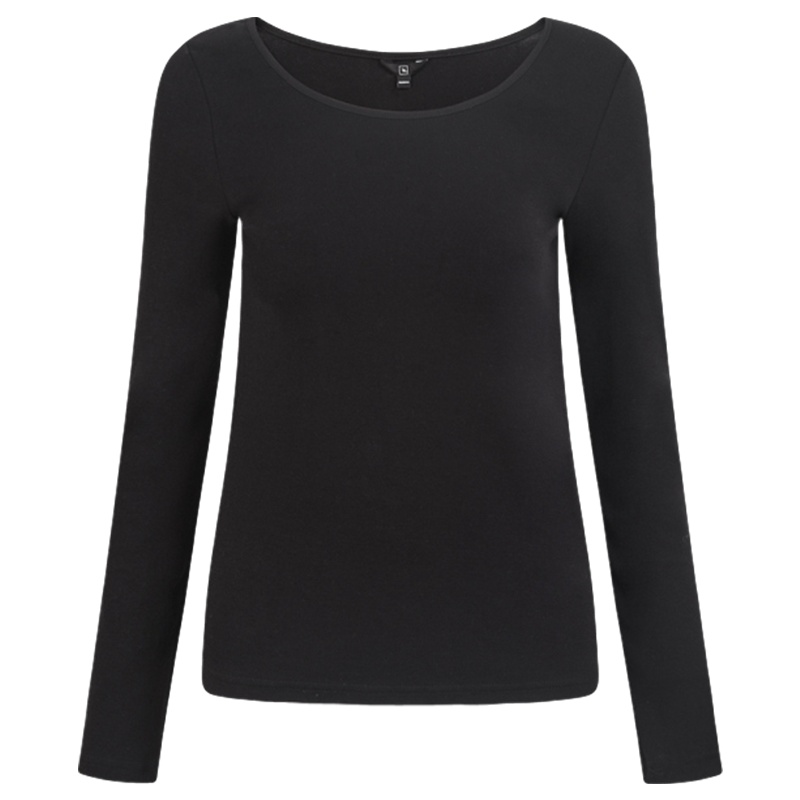 【福利款】拉夏贝尔新款宽松短款长袖打底衫薄毛衣针织衫条纹T恤女18-24周岁