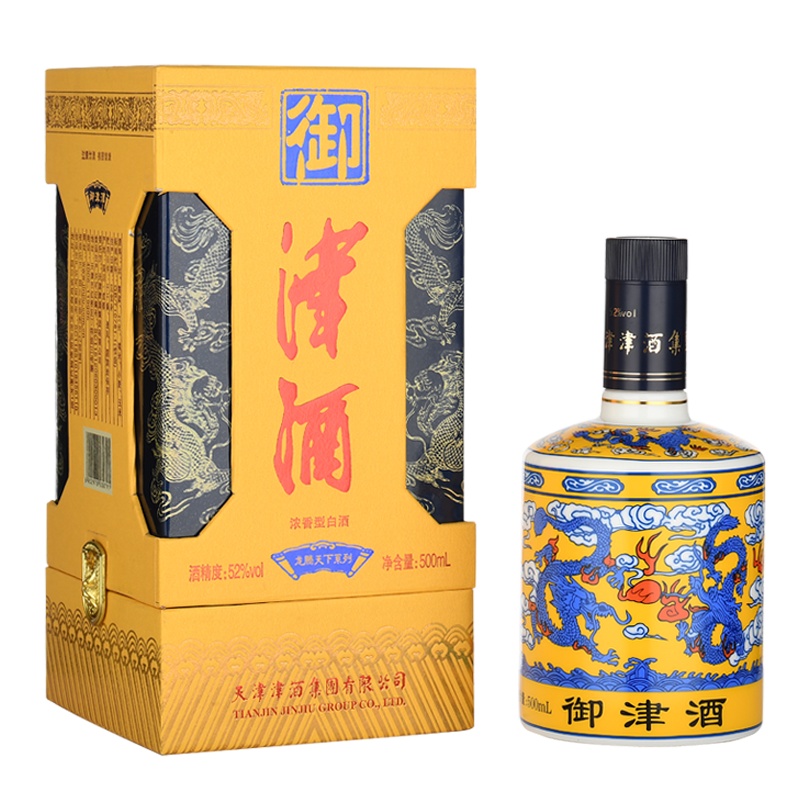 津酒52°御津酒500mL北派绵雅浓香型白酒