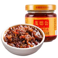 茂德公香辣牛肉酱100g 辣椒酱拌饭拌面酱下饭菜调味品