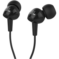 JBL C100SI 轻盈小巧入耳式耳机 黑色