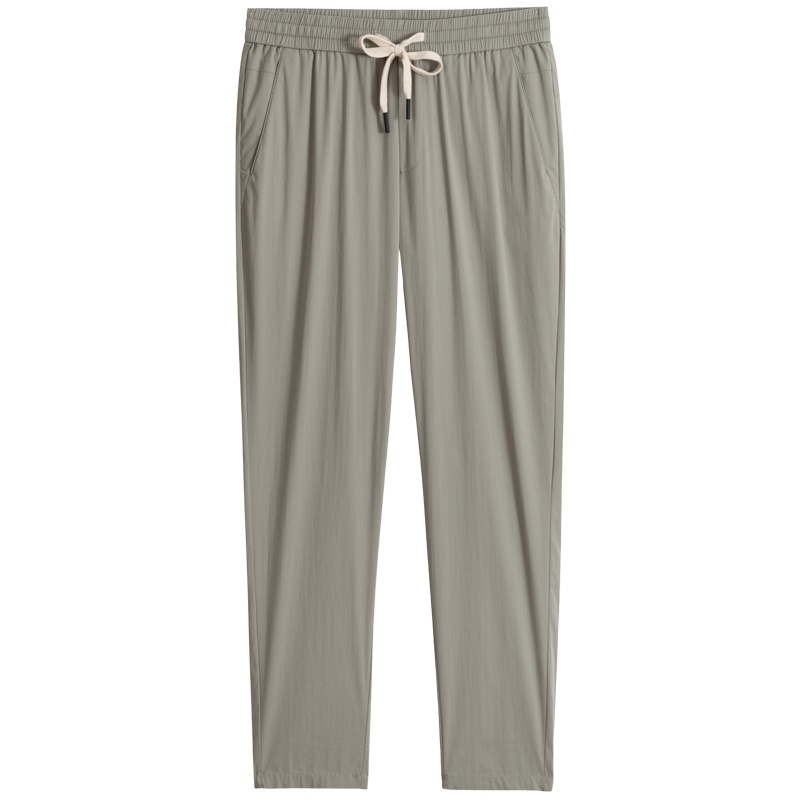 千纸鹤男装纯色休闲裤2020春季新款时尚运动哈伦九分裤男裤90705