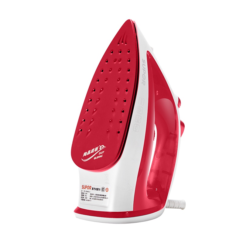苏泊尔(SUPOR) 电熨斗YDC04AE-12喷气式炫彩陶晶家用 五档控温 陶晶底板蒸汽熨斗