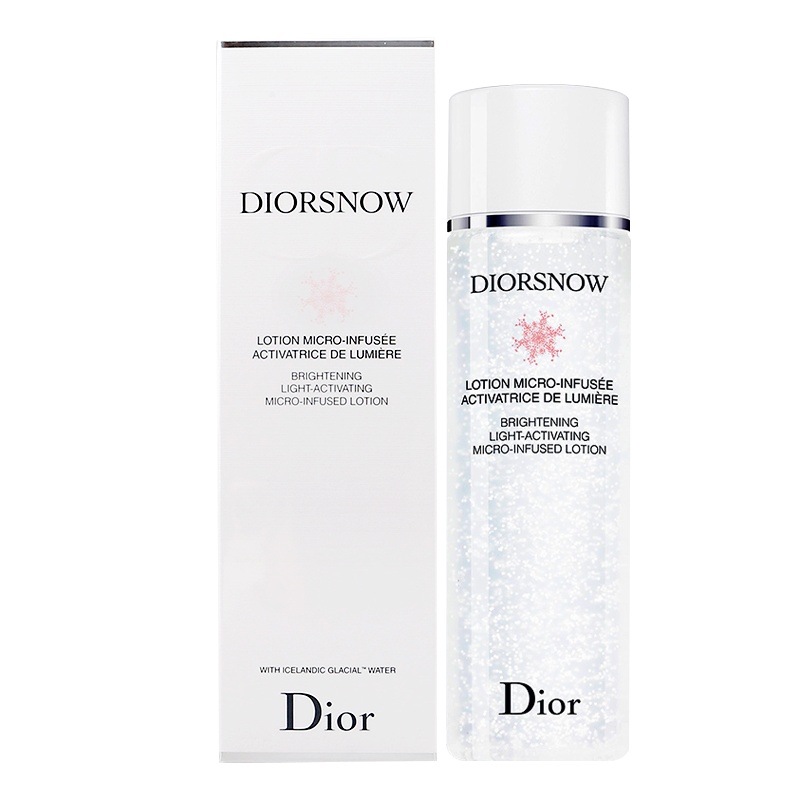 [国内专柜版]迪奥雪晶灵光蕴微珠美容液175ml蕴含烟酰胺雪绒花精粹爆珠质地爽肤水