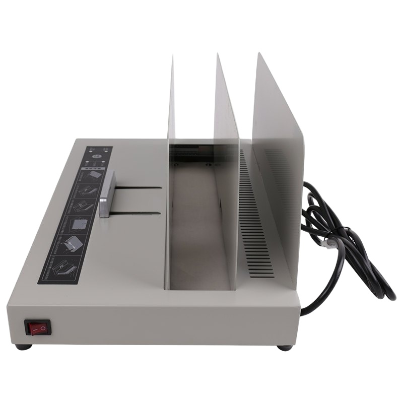 得力(deli) 3882热熔装订机A4无线胶装机全自动标书财务会计凭证合同装订机家用办公自动封套机