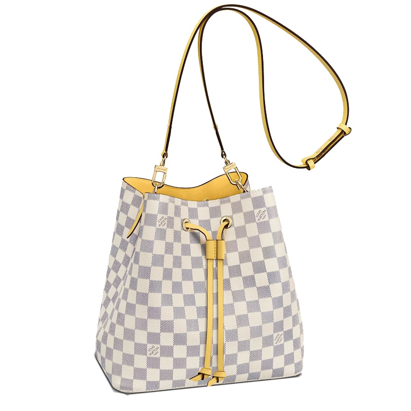 路易威登LV女士单肩包19年新款NéONOé 手袋可拆卸可调节按扣皮革肩带斜挎包N40151