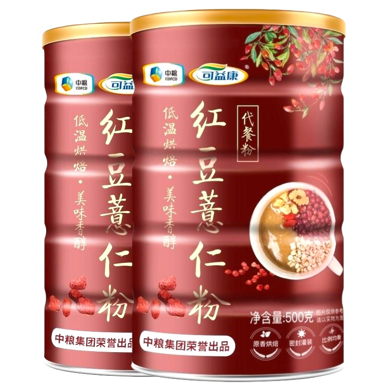 中粮可益康红豆薏米粉500g*2罐