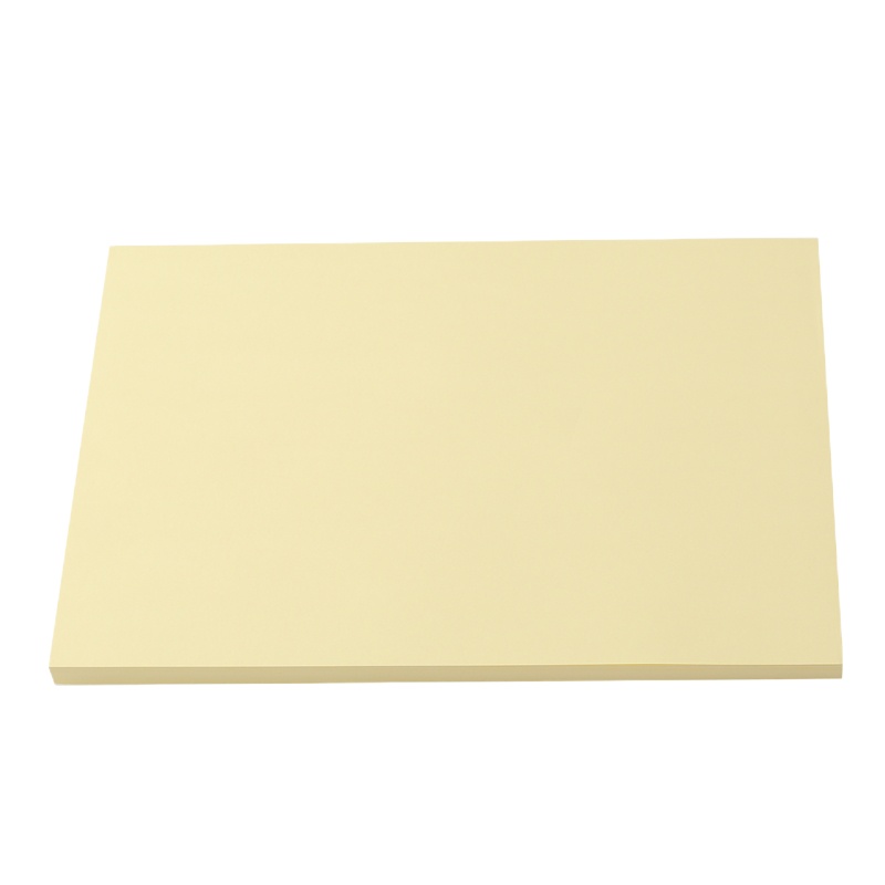 旗舰/金旗舰A4彩色复印纸 80G 打印纸儿童手工折纸DIY彩纸 彩色折纸剪纸 APP金光集团 淡黄色 100张/包