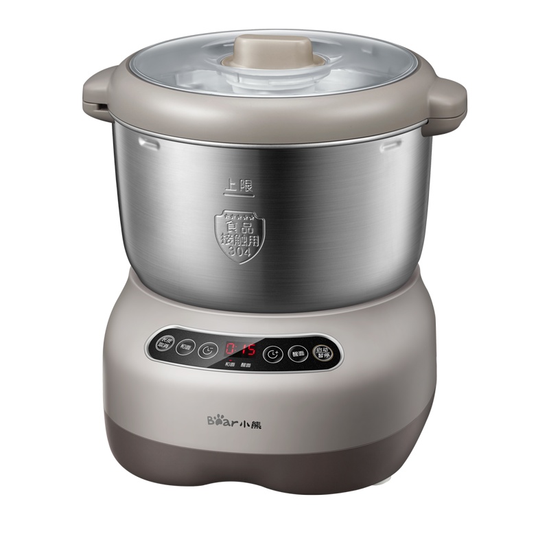小熊（Bear）和面机 HMJ-A70C1 7L微电脑控制全自动家用小型揉面机厨师机恒温醒面搅拌机和面机苏宁自营