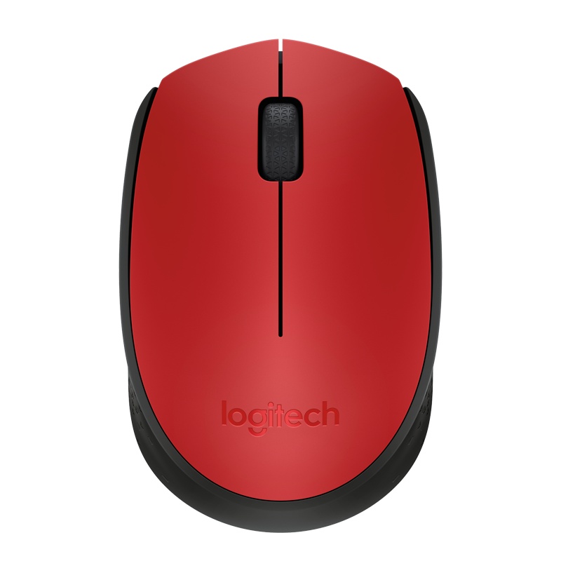 罗技(Logitech)M170×10无线鼠标光电鼠标笔记本台式机电脑便携商务家用办公 红-B2B