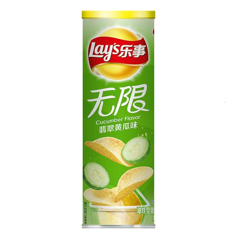 104g乐事无限清新清爽翡翠黄瓜味