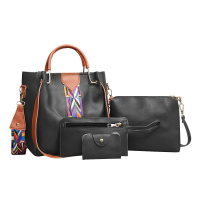 【顺丰配送】包包女包新款2020真皮百搭ins手提包女小包简约单肩斜挎包潮LB191203-1H黑色