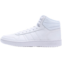【自营】adidas阿迪达斯NEO男鞋高帮板鞋运动鞋休闲鞋F34810 F34810亮白