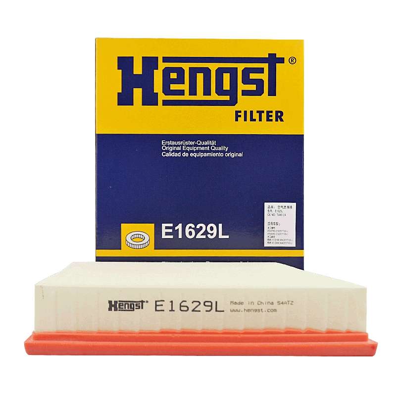 汉格斯特(hengst)空气滤清器E1629L适用于揽胜星脉捷豹XFL XE F-PACE