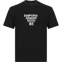 EMPORIO ARMANI 阿玛尼 男士棉质圆领短袖T恤 6H1TG5 1JTUZ
