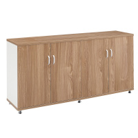 钜晟办公家具板式矮柜四门边柜18F404