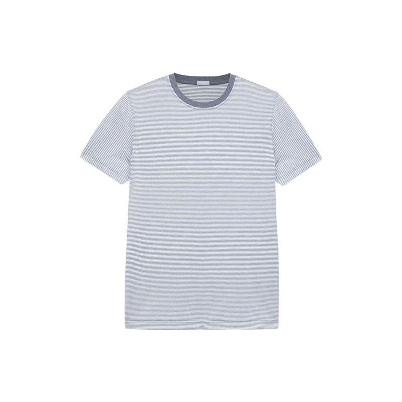 鄂尔多斯ERDOS春夏桑蚕丝男士T恤