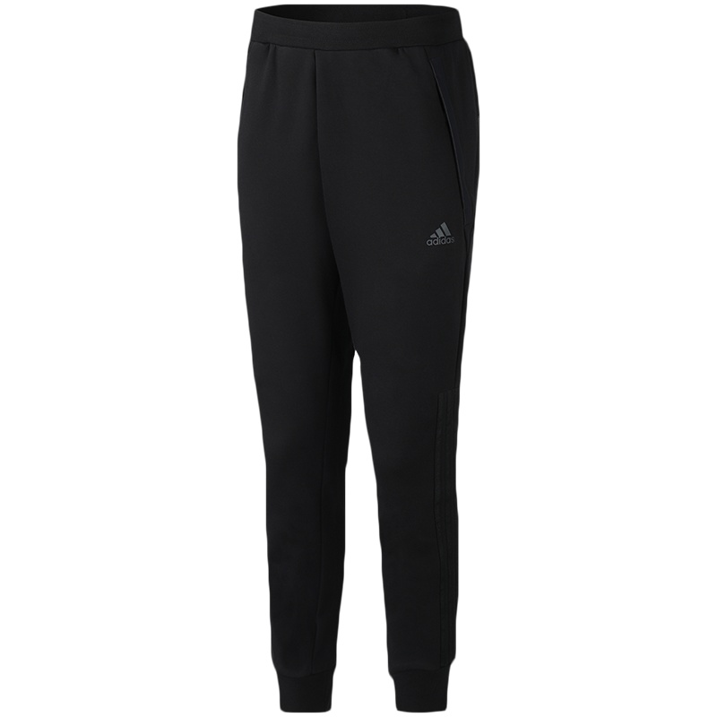 阿迪达斯男服运动长裤收口小脚裤休闲运动服FM9383