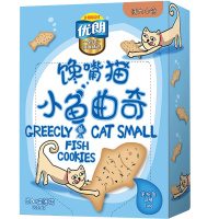优朗(U-BRIGHT)宠物猫用金枪鱼加猫薄荷猫饼干84g
