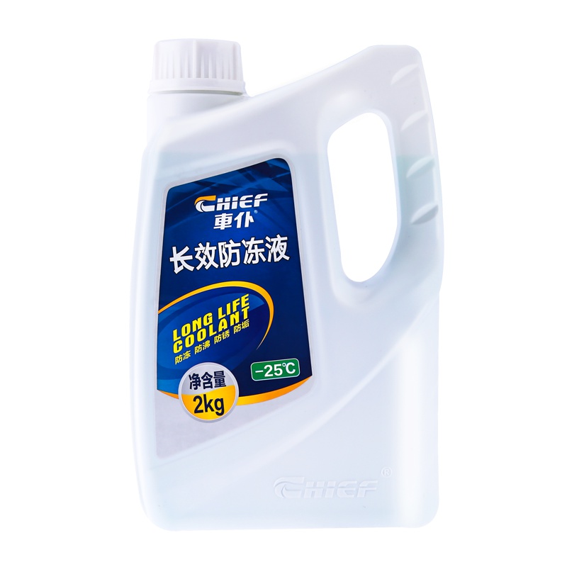 车仆长效防冻液2kg-25℃绿色