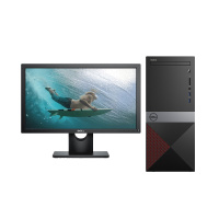 戴尔(DELL)V3671-13N8R（I3-9100/4G内存/1T机械+128G固态/集成显卡）定制①+SE2018HV-19.5英寸显示器