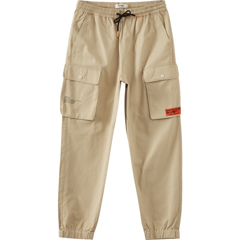 [1件5折价:75]美特斯邦威裤子男新款春季男士品类时尚潮流军事酷潮梭织裤