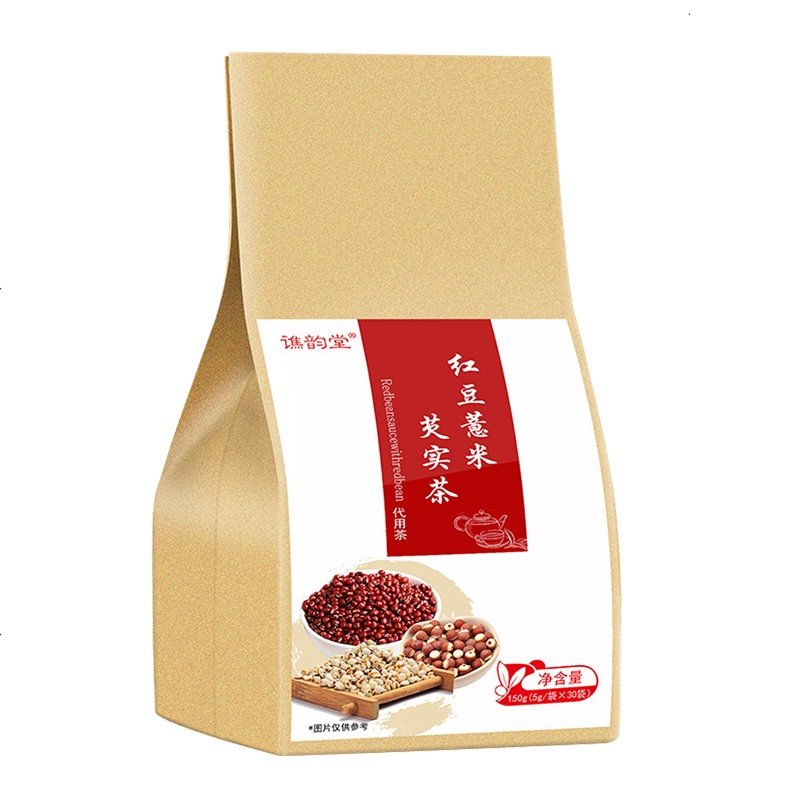 [买2送1 买3送2]谯韵堂红豆薏米芡实茶150g袋泡茶赤小豆薏米芡实茶