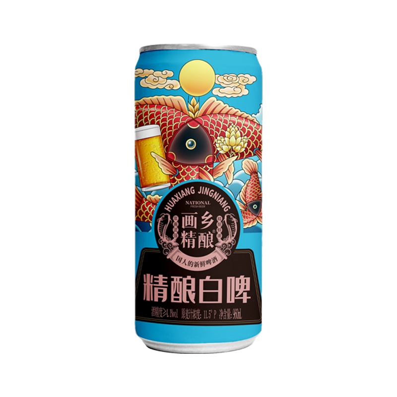 画乡精酿白啤960ml*2罐