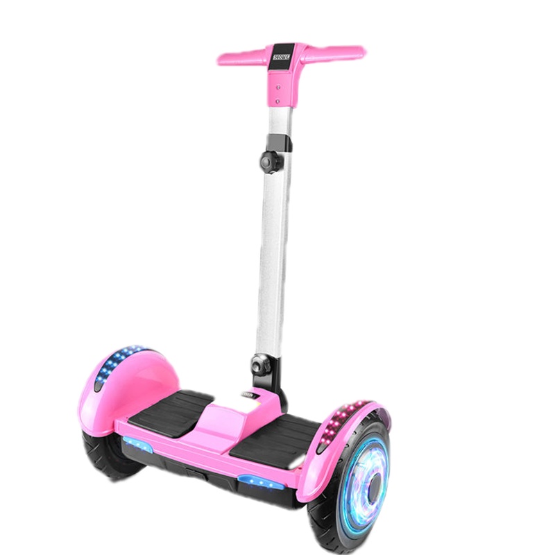 电动智能平衡车双轮成人儿童扶杆代步思维扭扭车