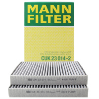 曼牌(MANNFILTER)活性炭空调滤清器CUK23014-2(G38新宝马5系730Li740Li进口6系