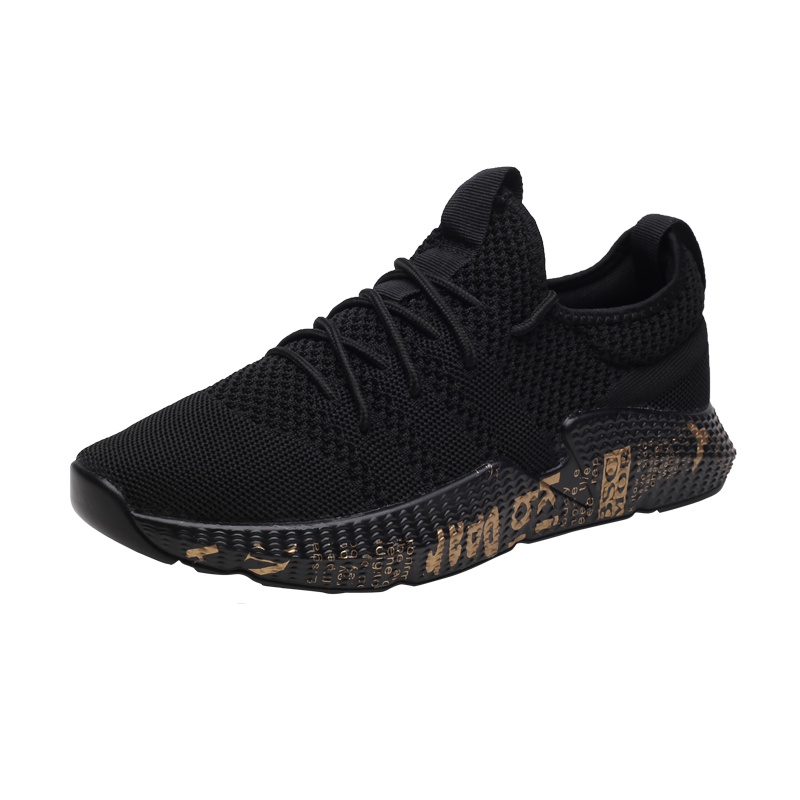 艾汇颜 休闲鞋男夏季男鞋新品韩版潮流透气网鞋男厚底增高跑步鞋子 男生时尚百搭学生运动平底板鞋 男旅游鞋